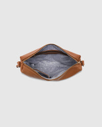 daisy stripe crossbody bag