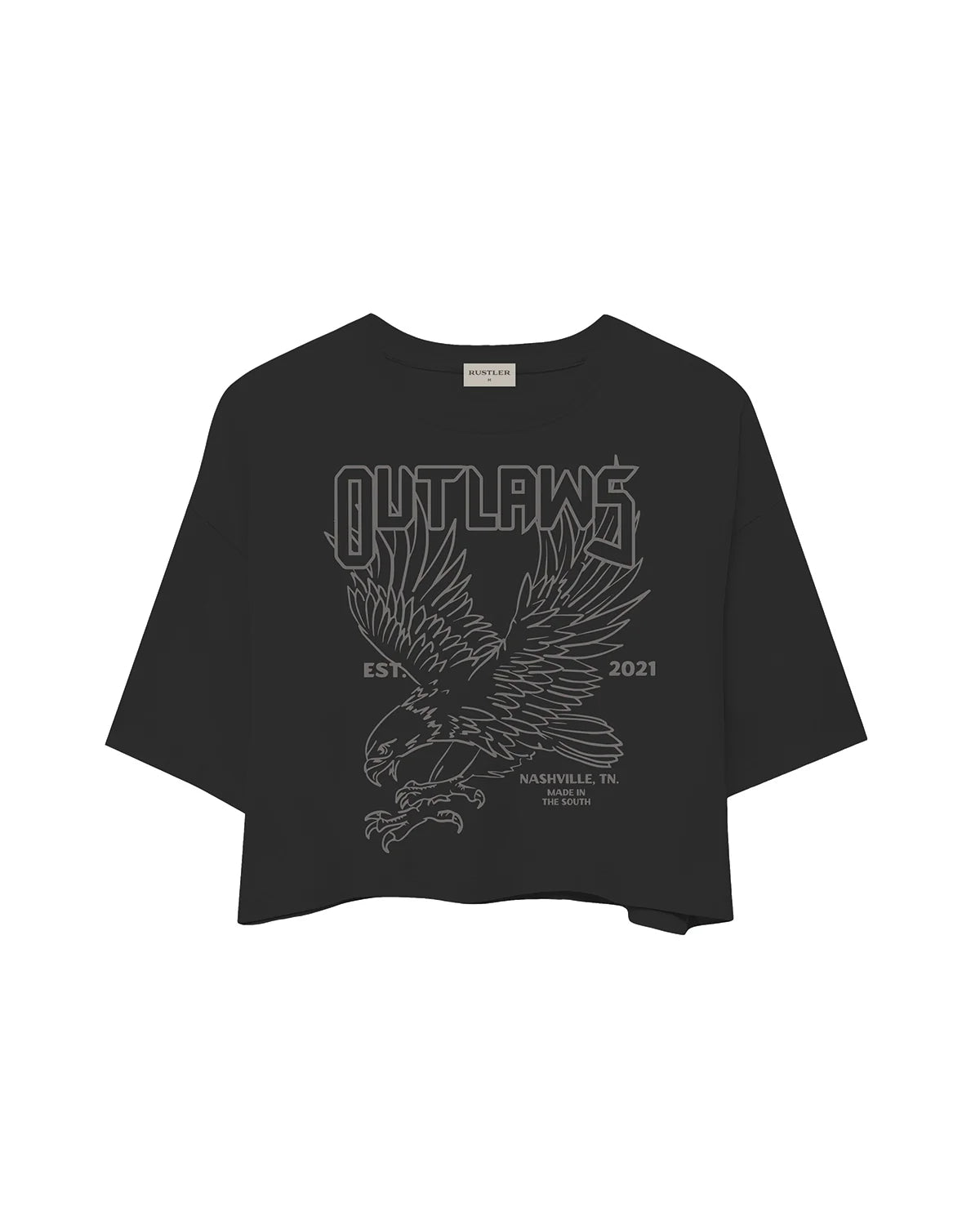 outlaw cropped tee