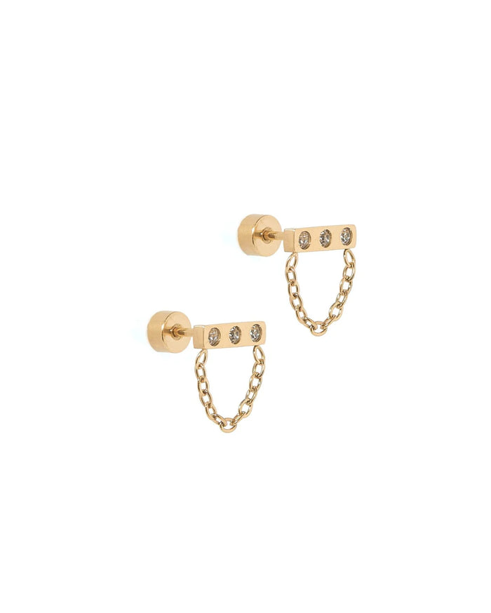screwback stud earrings