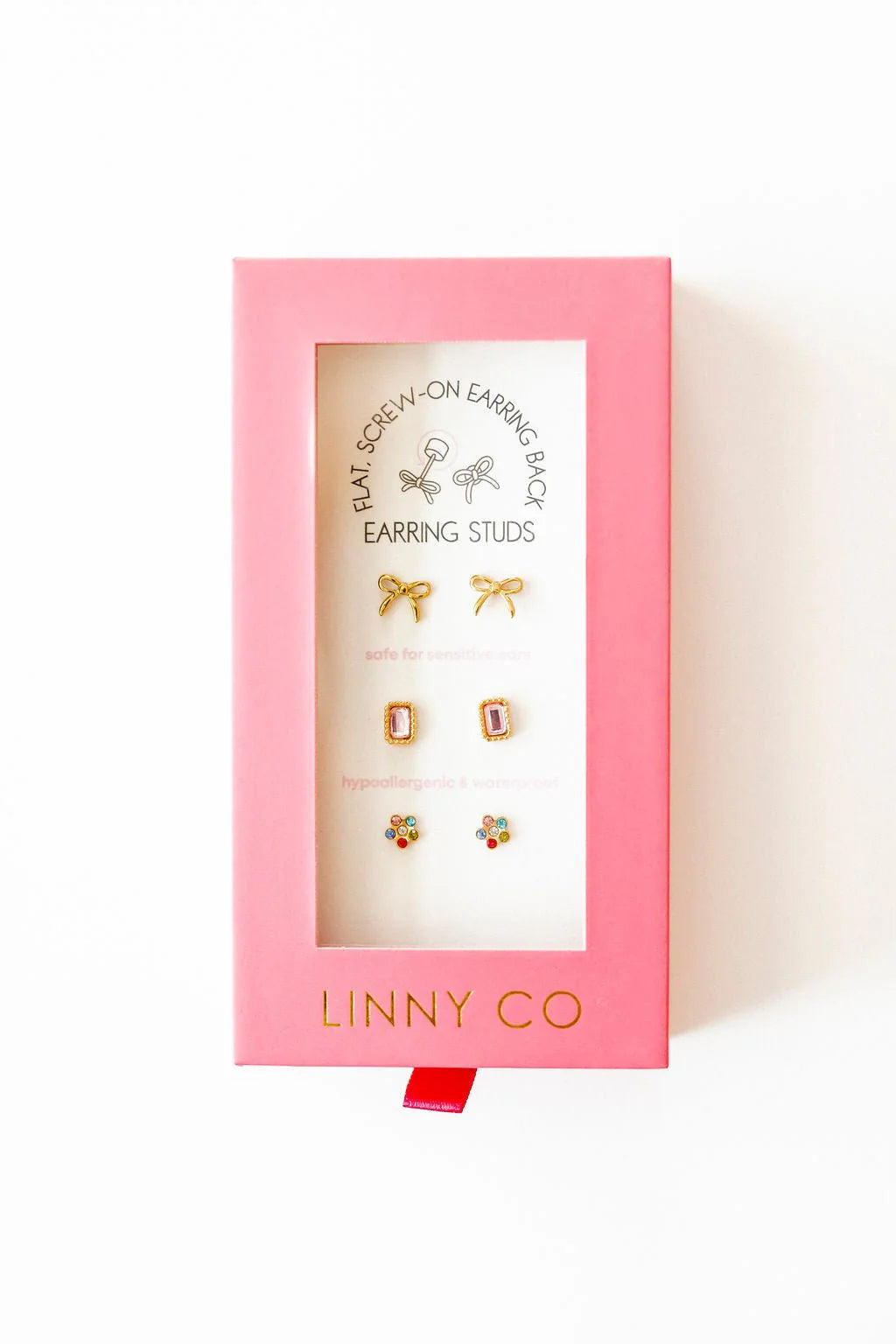 screwback stud earring gift sets
