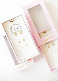 screwback stud earring gift sets
