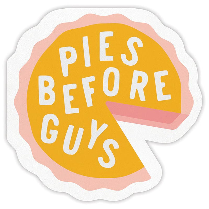 pies before guys cocktail napkin