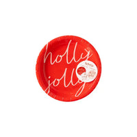 snow fun holly jolly plate set
