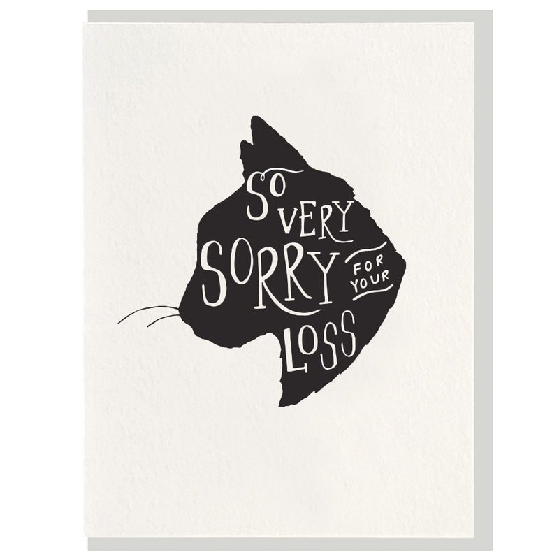 so very sorry cat card