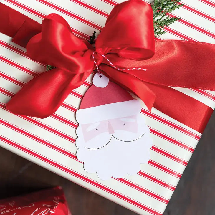 santa oversized gift tags
