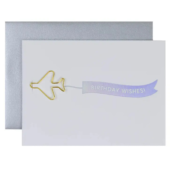 birthday wishes paperclip card