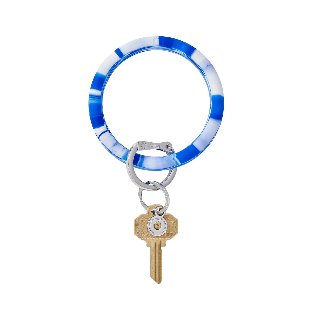 Oventure Key Ring Peacock Pearlized