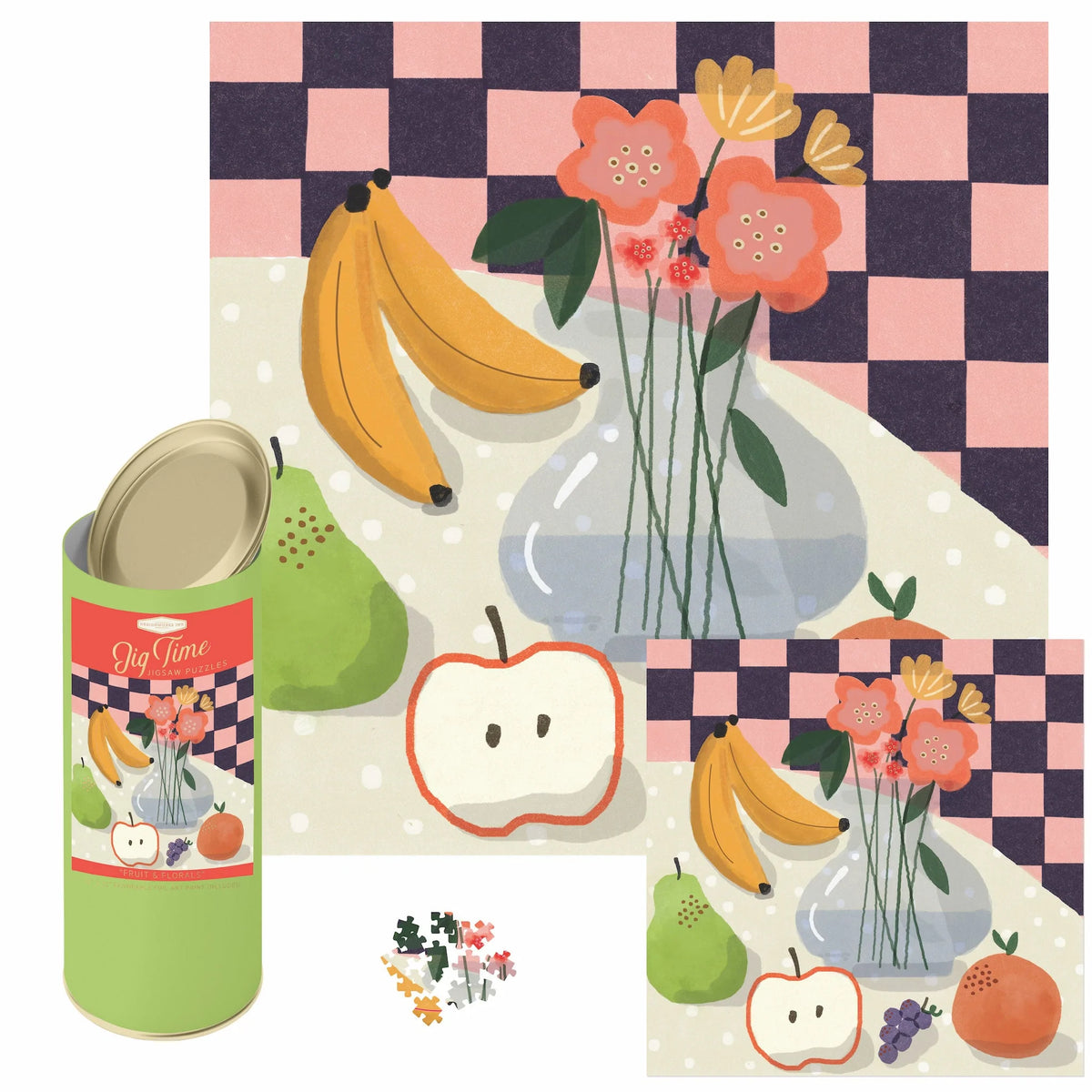 fruit & florals puzzle