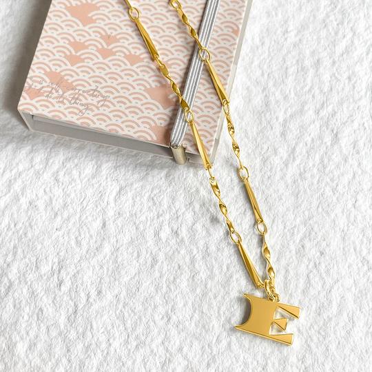 Louis Vuitton LV & Me T Letter Necklace, Necklaces - Designer