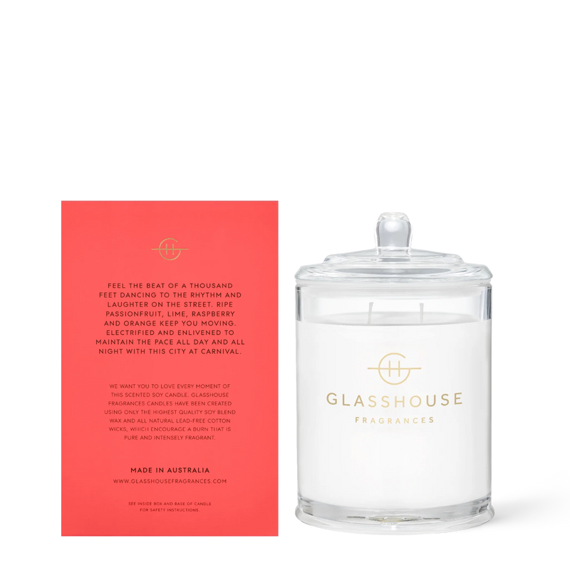 glasshouse fragrances | 380g one night in rio