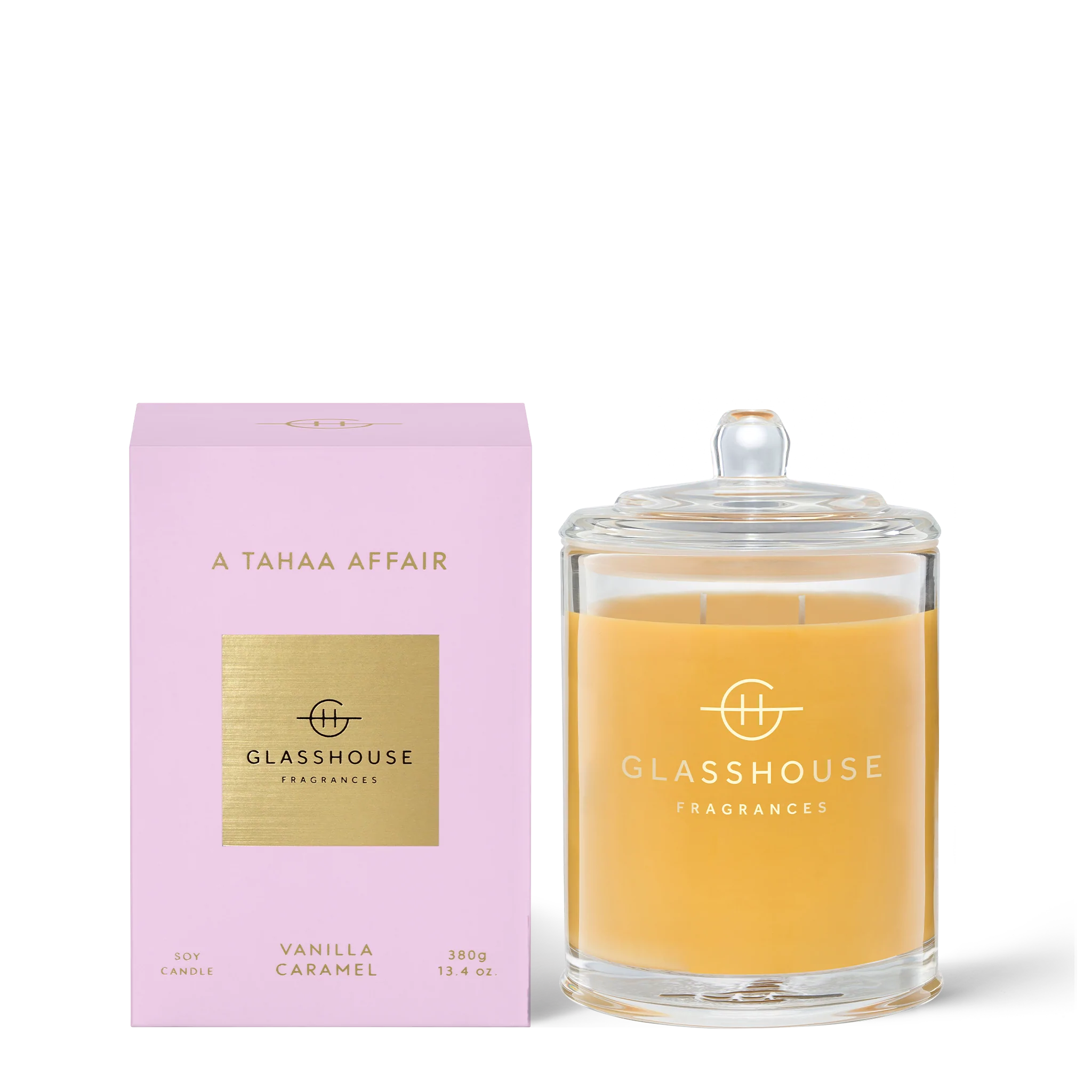 Glasshouse Fragrances A Tahaa Affair Candle - Thumbnail 2