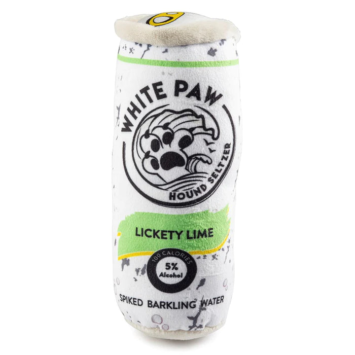 white paw - lickety lime squeaky toy