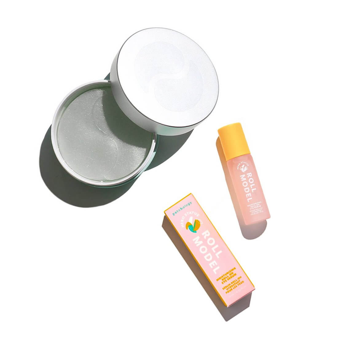 roll model moisturizing + am eye gel kit