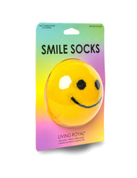 smile 3D crew socks