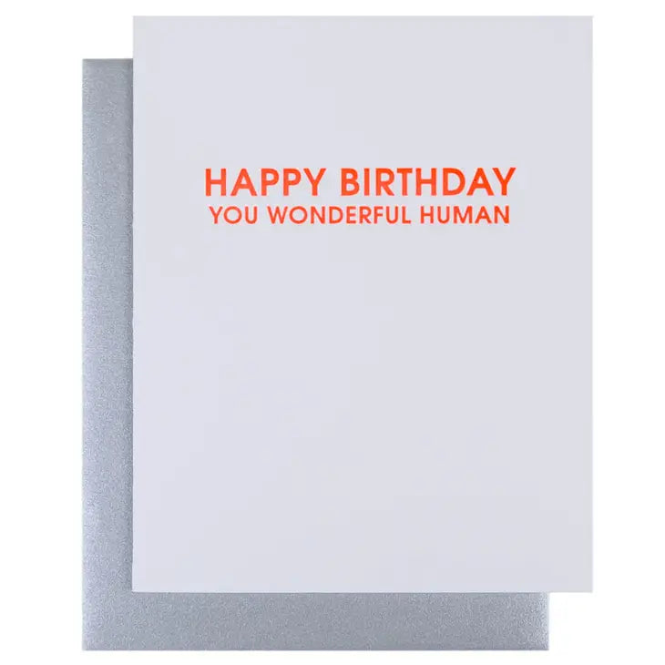 wonderful human HBD card