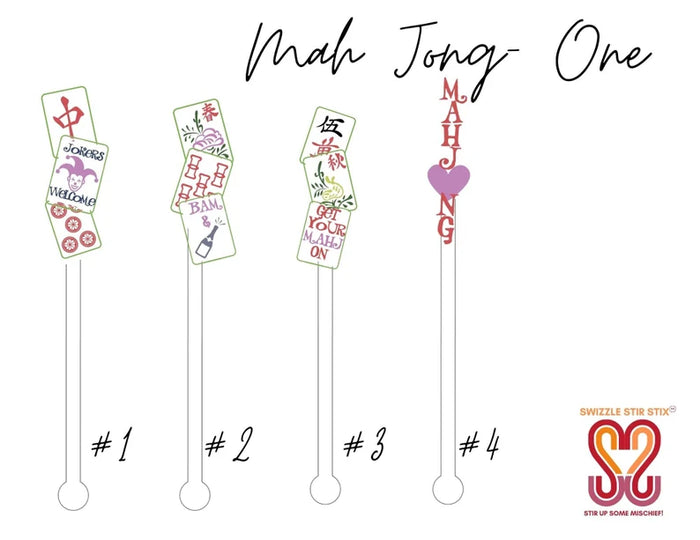 swizzle stix | mah-jong