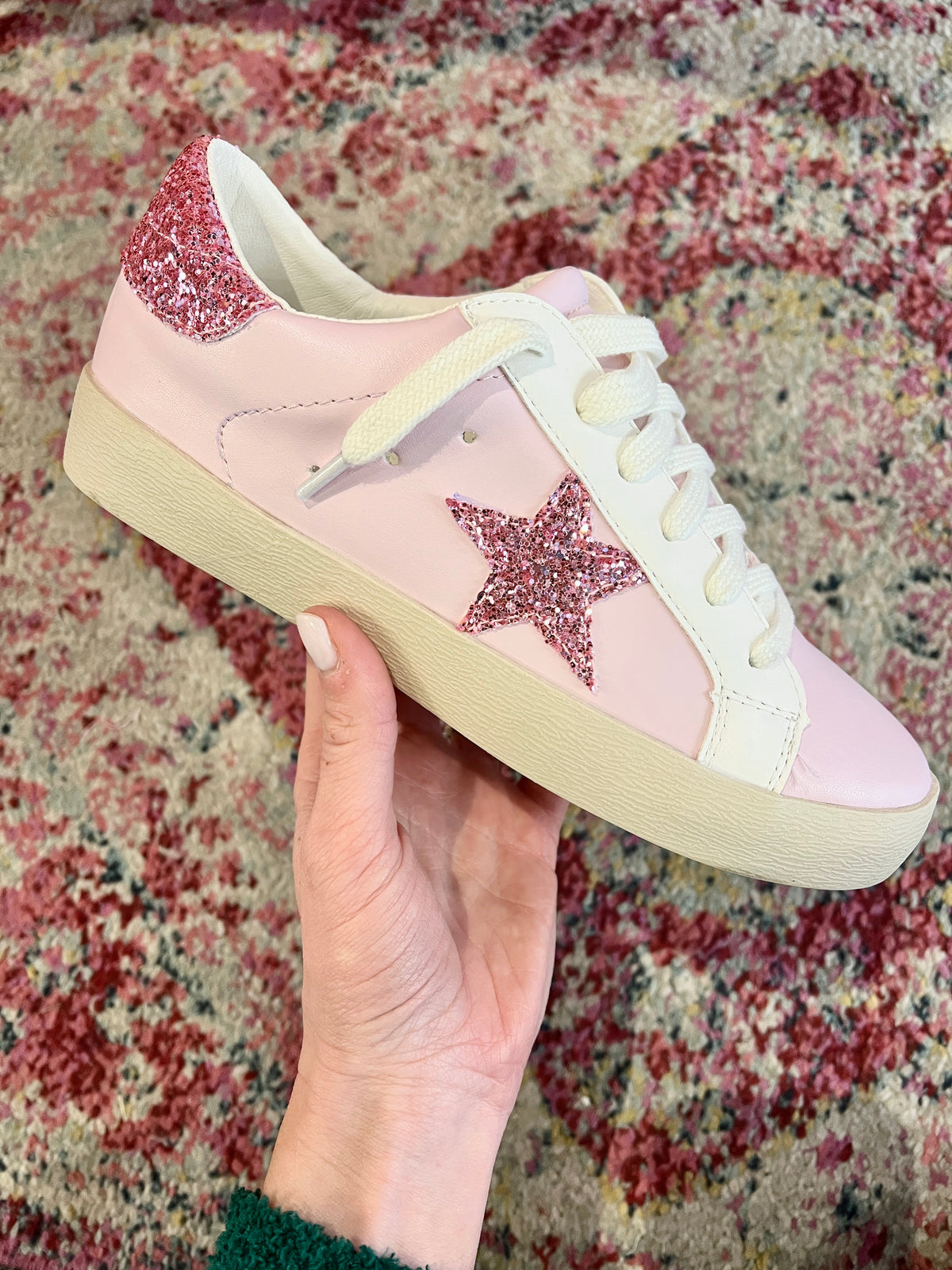posie pink sneakers