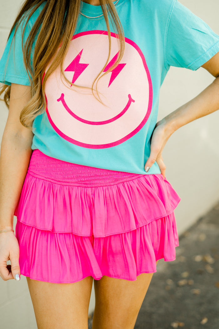 this and that skort - hot pink