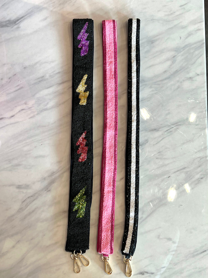 beaded purse straps