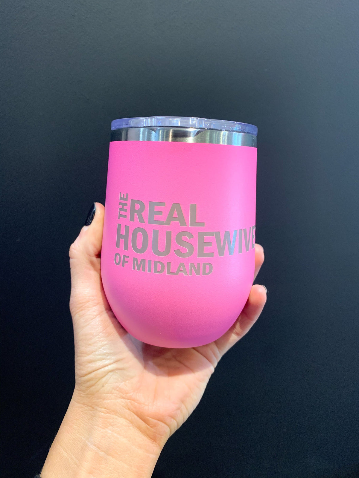 real housewives of midland wine tumbler