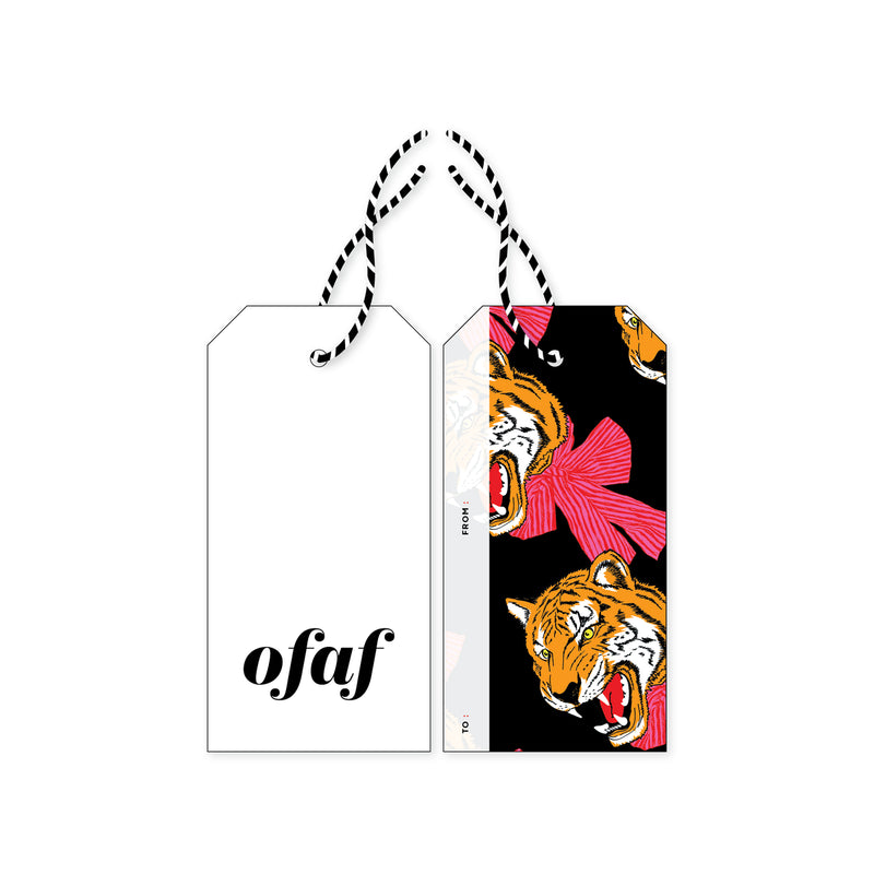 old fashioned AF gift tags