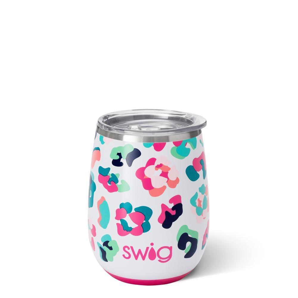 party animal stemless wine cup | 14oz